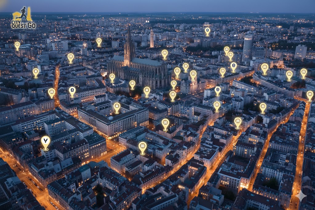 map accueil aventure commence ici - exploration urbaine